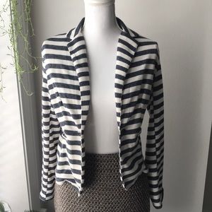 Knit Stripped Blazer